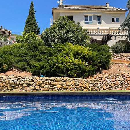 Casa Con Piscina Y Vistas En Vallirana/Barcelona Villa Exterior foto