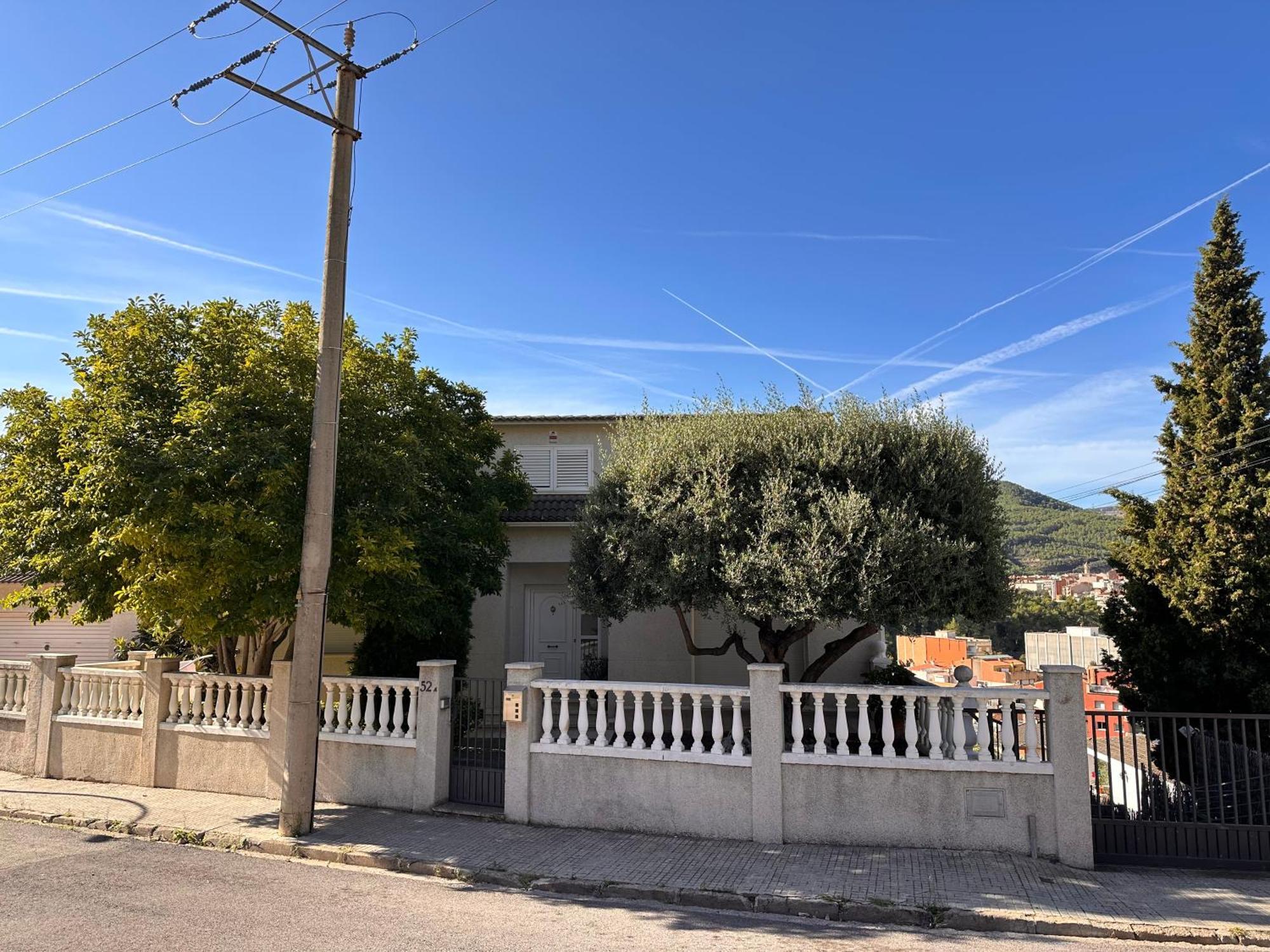 Casa Con Piscina Y Vistas En Vallirana/Barcelona Villa Exterior foto